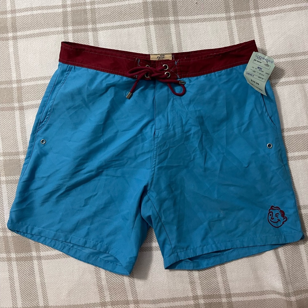 NWT Mr. Swim Mens Swimsuit Size 34, perfect condition, 6” inseam